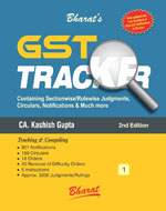 GST TRACKER (in 2 volumes)